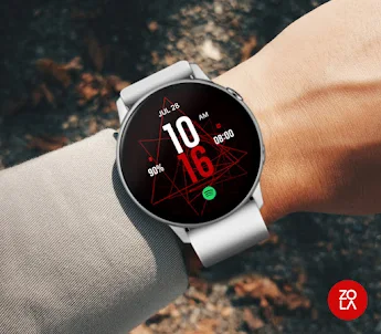 Red Triangle Watch Face