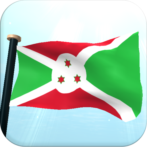 Burundi Flag 3D Live Wallpaper logo