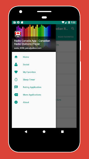 Android application Radio Canada Player - Radio FM screenshort