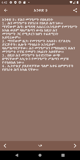 Ethiopian Constitution