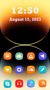 Captura de Pantalla 5 iphone 14 Pro Theme / Launcher android