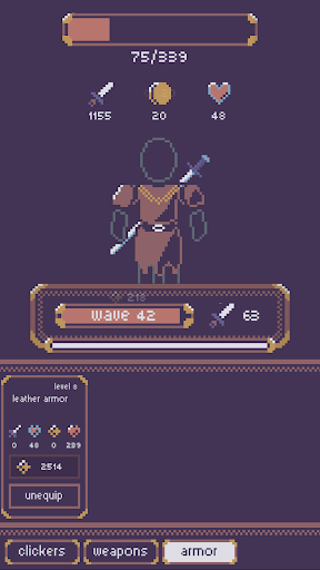 Hero Manager - Idle Clicker Screen 2