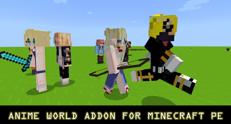Anime World V2 for Minecraft - Latest version for Android - Download APK