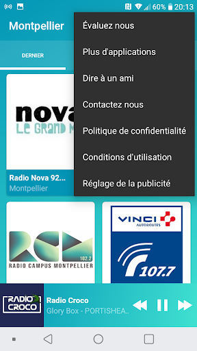 Montpellier radios online