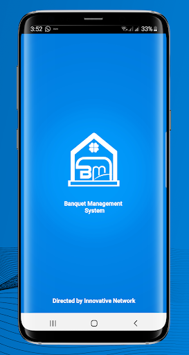 Android application Banquet Management System screenshort