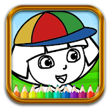 Doras Coloring Book icon