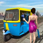 Cover Image of Download Tuk Tuk Rickshaw Driving Games  APK