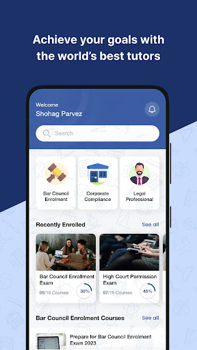 Legalized Learning App Screen 3
