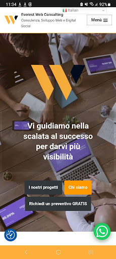 Android application Everest Consulting screenshort