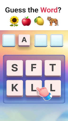 Android application Word Shuffle Search screenshort