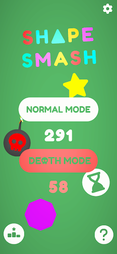 Android application Shape Smash screenshort