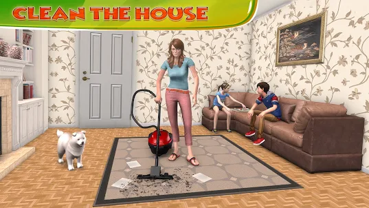 Virtual Mother Sim:Family Life