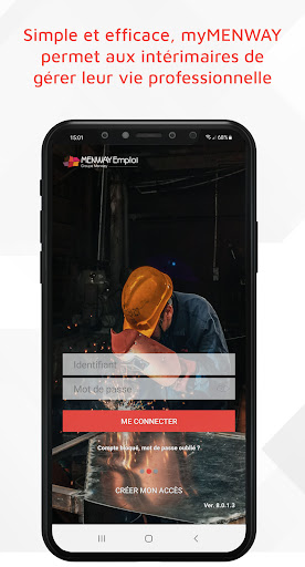 Android application myMENWAY screenshort