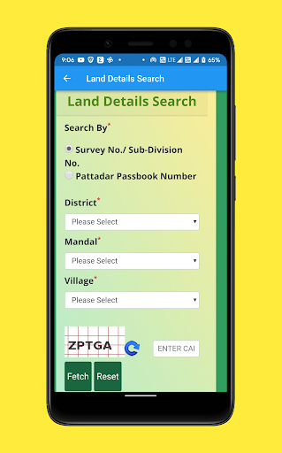 Telangana Land Record - ధరణి Screen 2