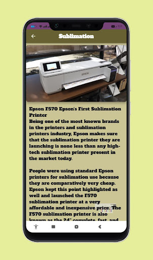 EPSON SureColor F570 Guide Screen 2