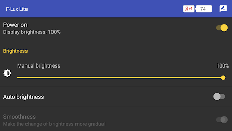 Screen Brightness Control Lite