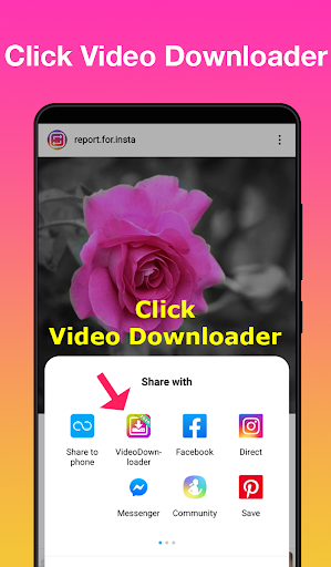 Repost & Video Downloader Screen 2