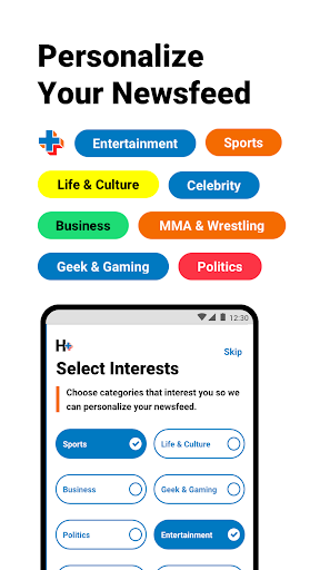 Headlines Plus Screen 2