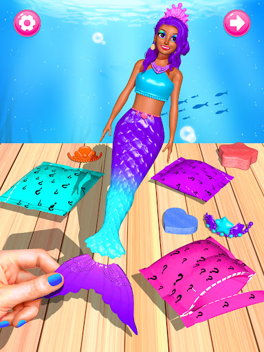 Color Reveal Mermaid Games 1.1 screenshots 1