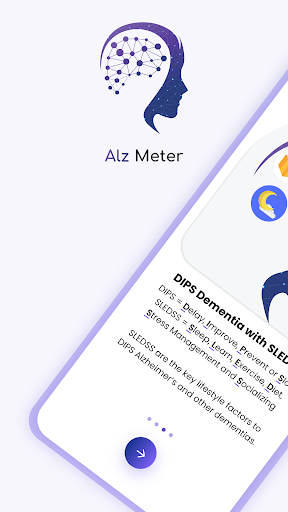 Android application AlzMeter screenshort