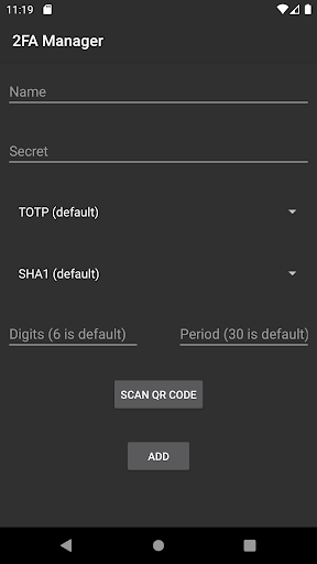 2FA Manager Screenshot 2 - AppWisp.com