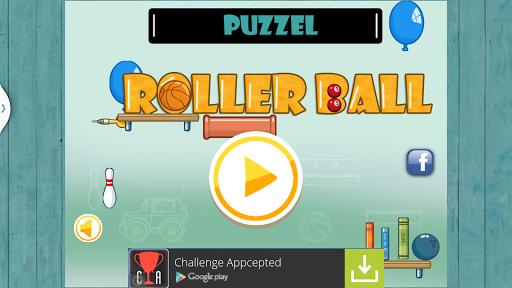 Android application Roller Ball screenshort