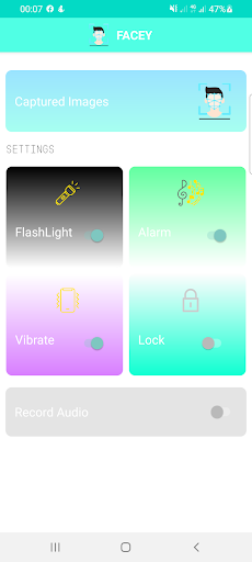 Facey - dont touch my phone
