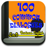 100 Common Dialogues- Business icon
