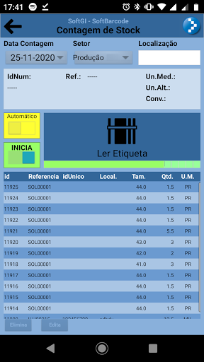Softgi - SoftBarcode Screen 2