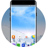 J7 Samsung Launcher Theme & Wallpaper HD icon