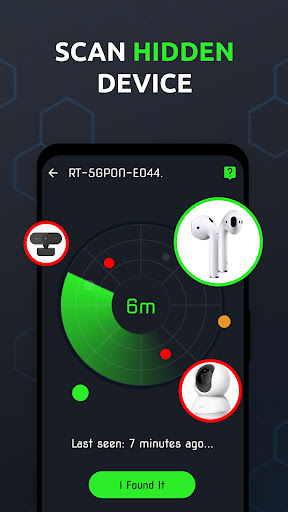 Android application Hidden Camera Detector: Finder screenshort