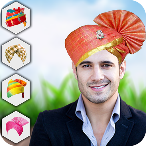 Turban Photo Frame Photo Edito logo