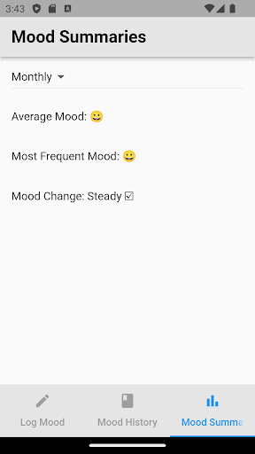 MoodMinder Screen 3