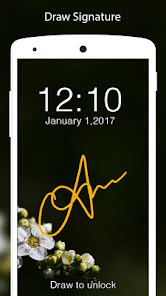 Gesture Lock Screen - Draw Signature & Letter Lock 1.4 APK + Mod (Unlocked) for Android
