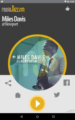Android application RadioJAZZ.FM screenshort