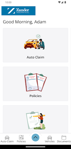 Zander Insurance Auto/Home Screen 2
