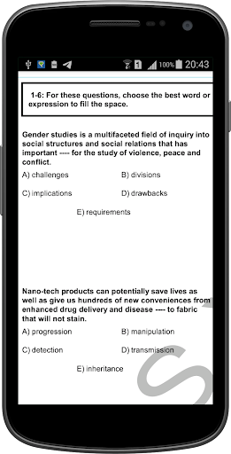 İngilizce - YDS tespit sınavı.
