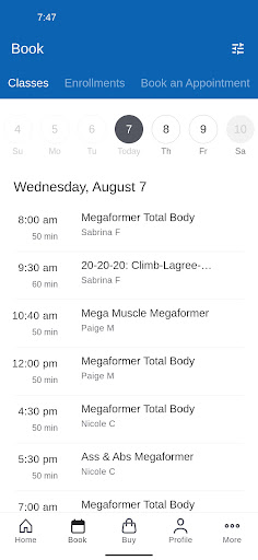 Studio Physique TM Screen 2