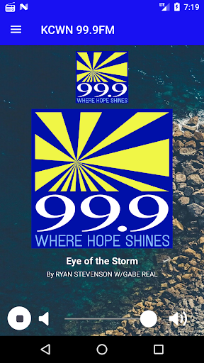 Android application KCWN 99.9FM screenshort