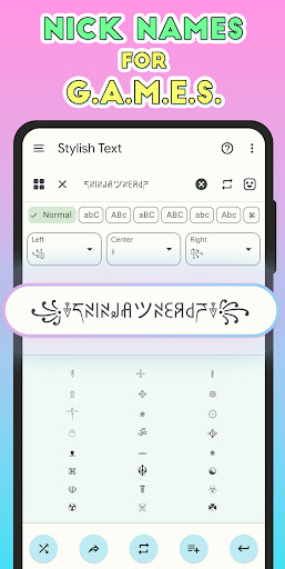 Stylish Text - Fonts Keyboard, Sticker And Nickname