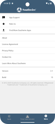 App screenshot