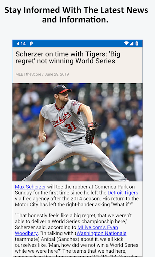 Baseball News Screen 2