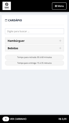 Cidão Steak Burguer Screen 2