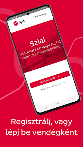 Android application DPD PickApp screenshort