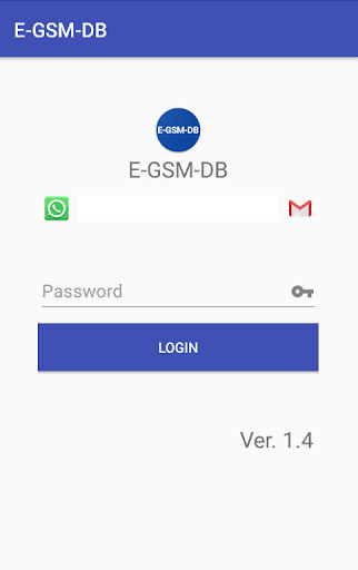Android application E-GSM-DB screenshort