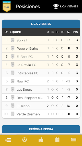 Android application Torneo 11 Corazones screenshort