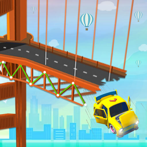 Bridge Builder Car Stunt Games