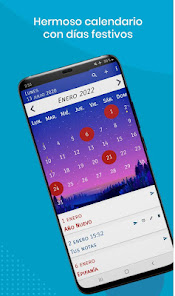 Screenshot 2 Calendario Español Festivos android