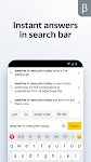 screenshot of Yandex Browser (beta)