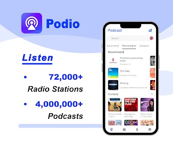 Podcasts Player, Play Radio FM Unknown